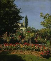 Monet, Claude Oscar - Garden in Flower